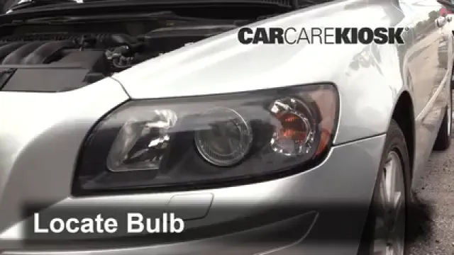 2007 Volvo V50 2.4i 2.4L 5 Cyl. Éclairage Feu clignotant avant (remplacer l'ampoule)